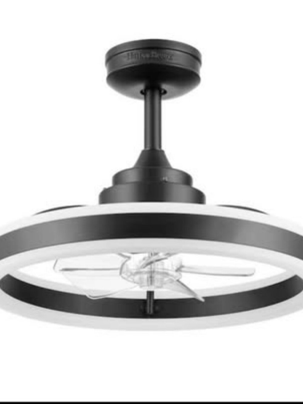 Harbor Breeze Edenmore 20” Matte Black LED